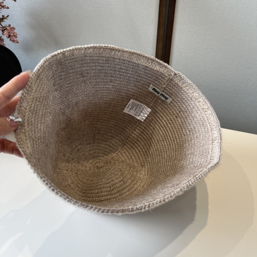 💕miumiu缪缪新款渔夫帽，头围57cm