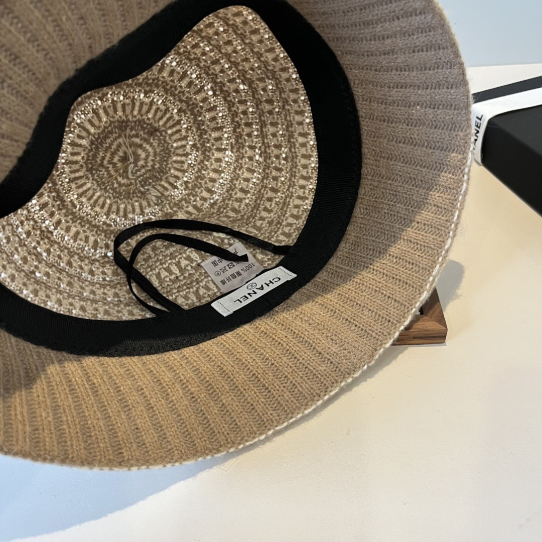 💕Chanel香奈儿新款渔夫帽，头围57cm