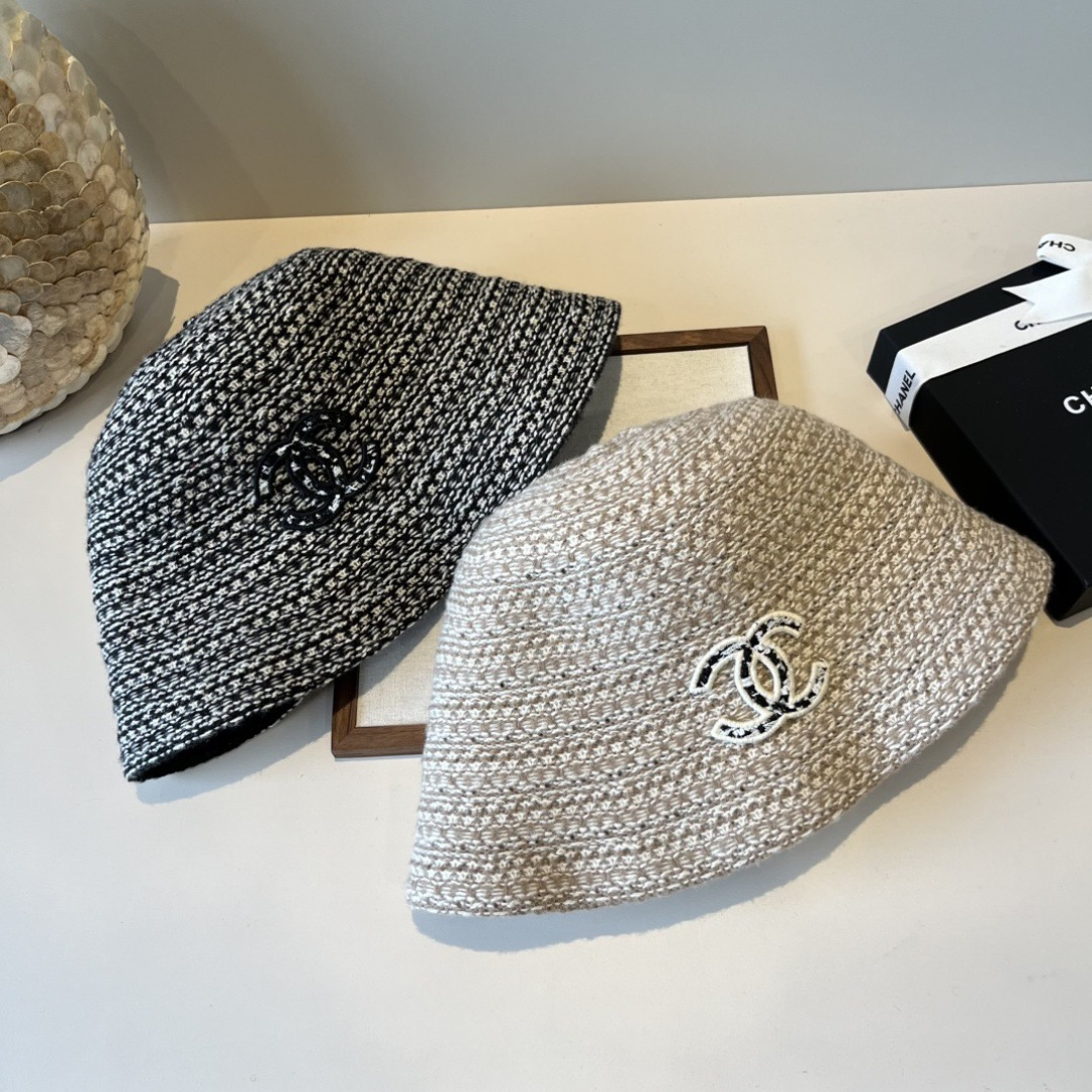 💕Chanel香奈儿新款渔夫帽，头围57cm