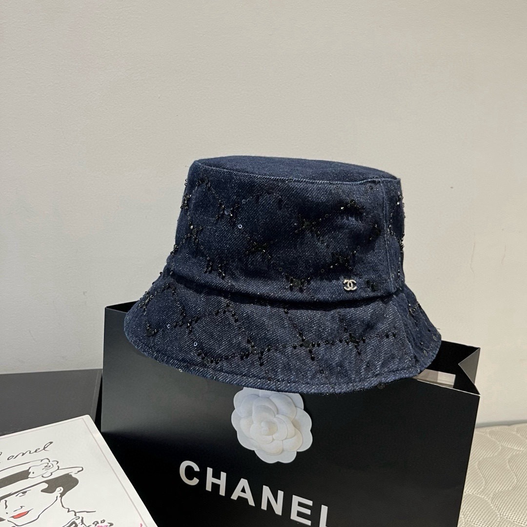 💕Chanel香奈儿要原渔夫帽，高级定制，2025新款，头围57cm