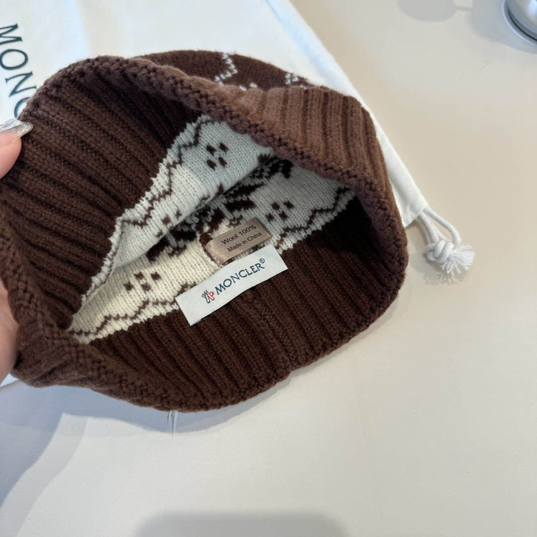 💕蒙口新款毛线帽，百分百羊毛🐑，