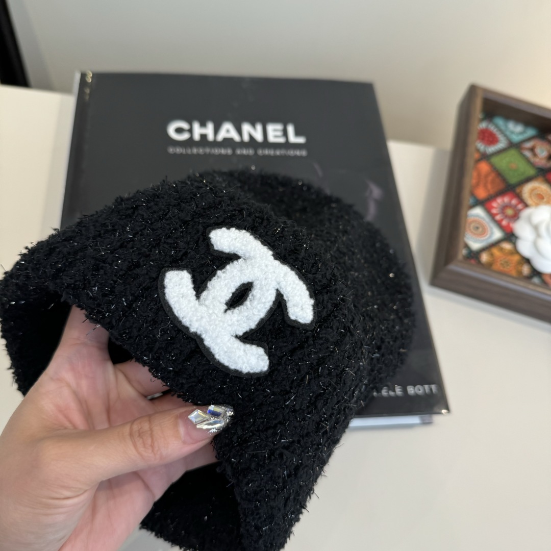 💕Chanel香奈儿针织毛线帽