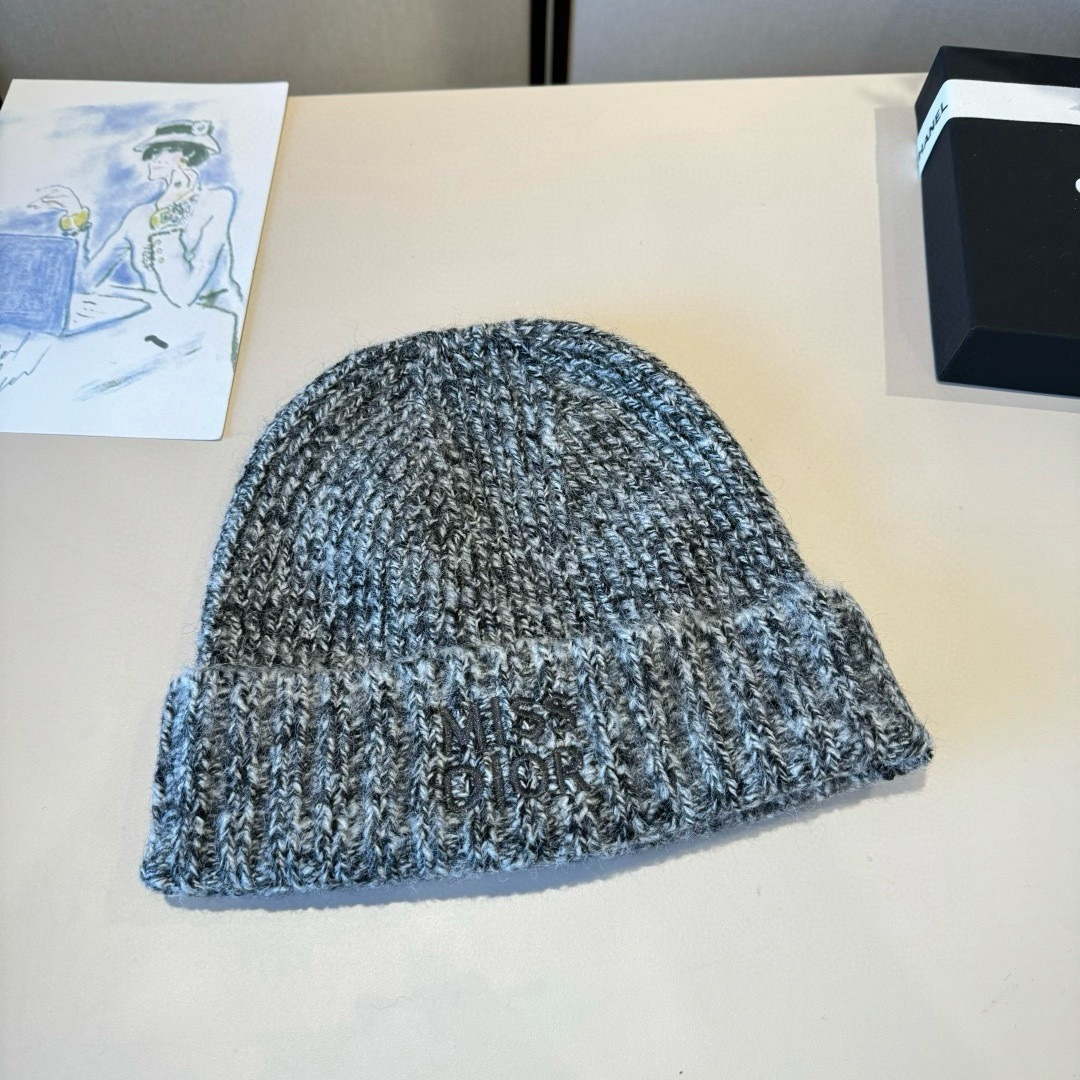 💕Dior Miss迪奥针织毛线帽，羊毛帽