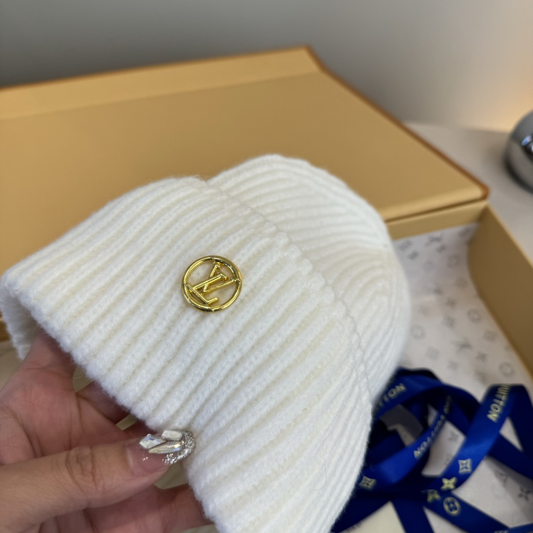 💕Lv路易斯新款毛线帽, 头围57cm