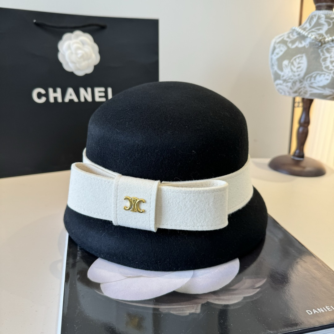 NO:643524,Celine's new autumn and winter wool basin hat, 100% wool fabric, head circumference 57cm hat, fisherman hat, baseball cap, knitted hat, hat, celine, celine, espadrilles, hats19860909Celine赛琳秋冬新款羊毛盆帽,百分百羊毛面料、头围57cm帽子渔夫帽棒球帽针织帽,帽子,celine,celine,espadrilles,hats,hat