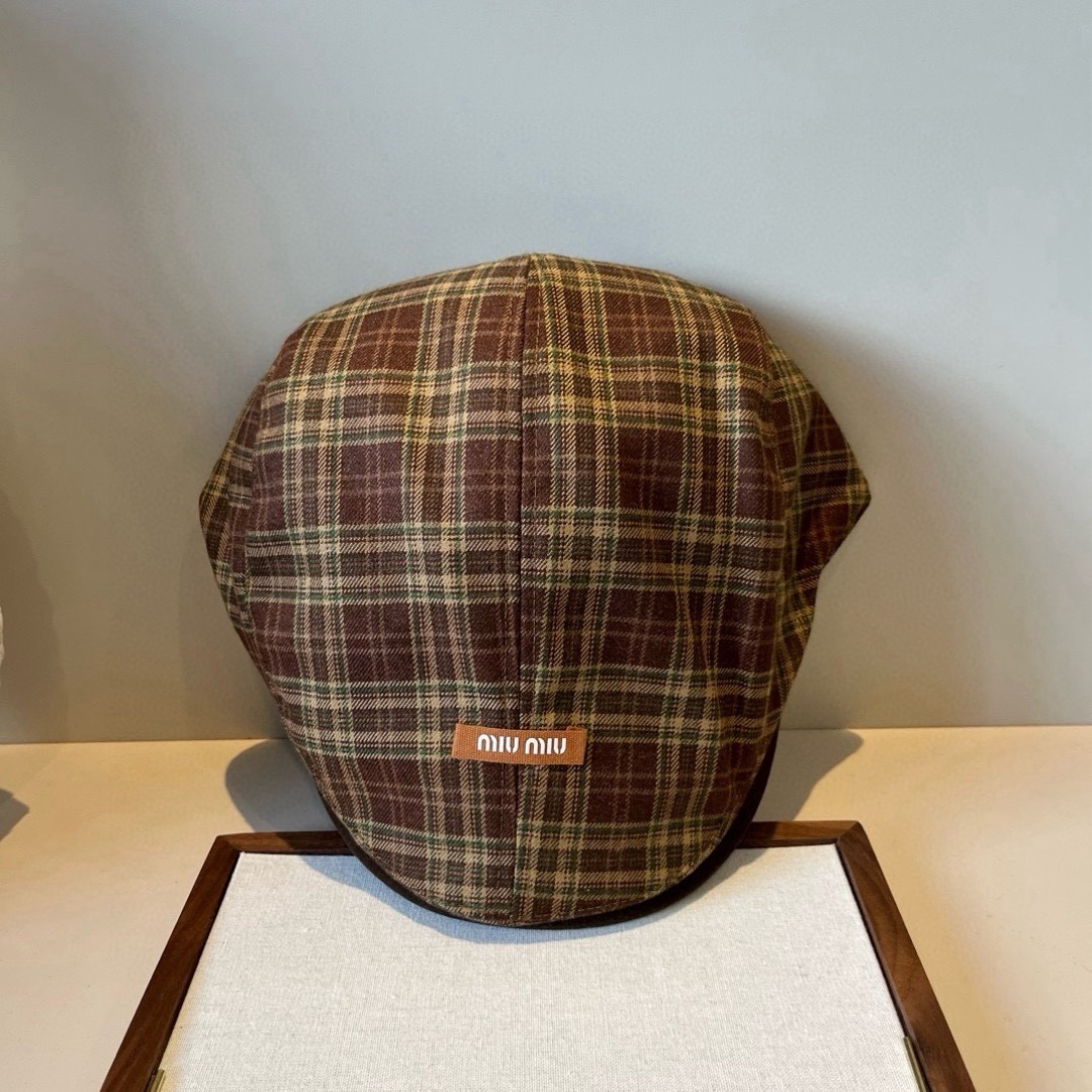 💕miumiu缪缪鸭舌前进帽,头围58cm
