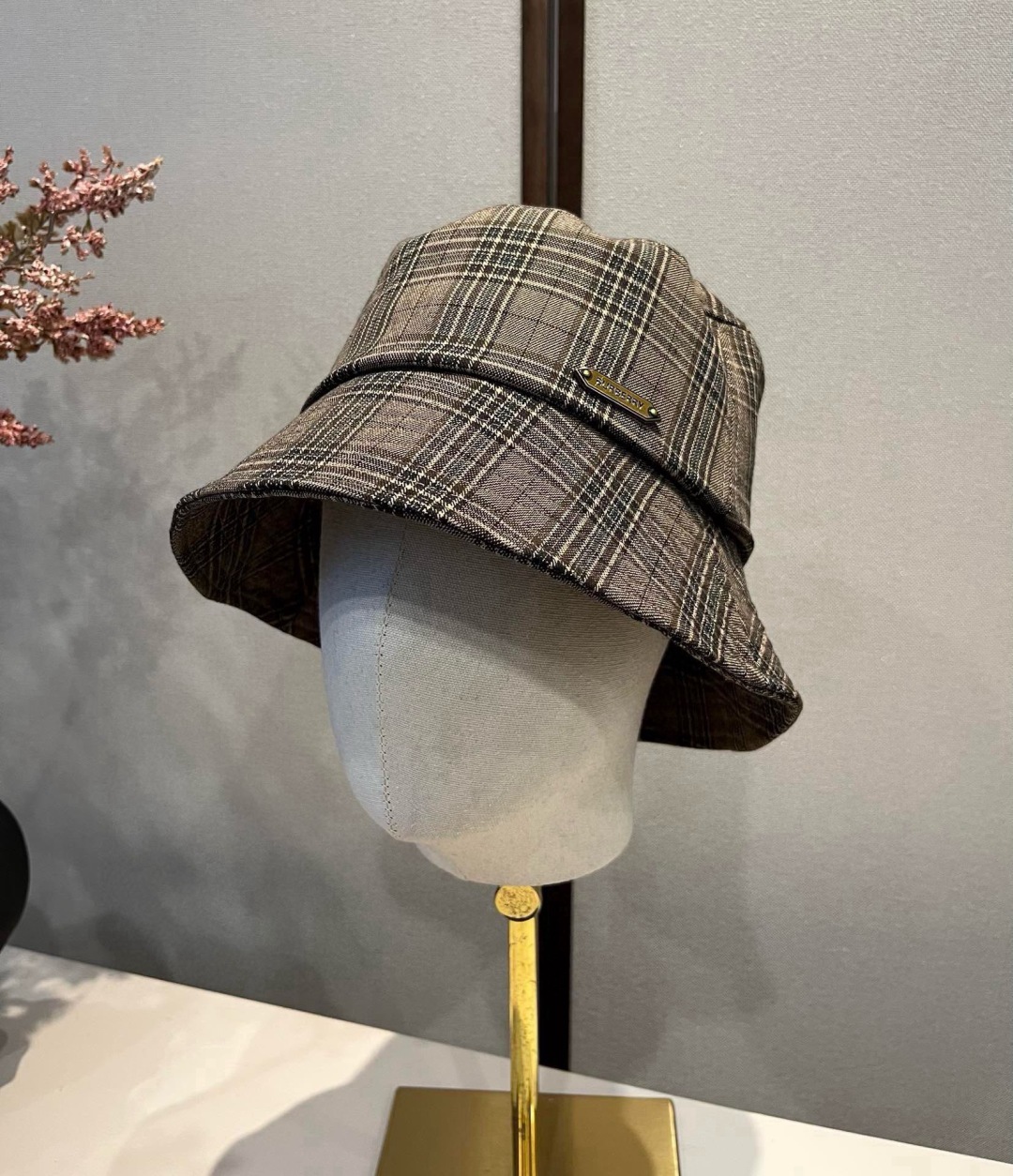 💕巴宝莉新款渔夫帽，头围57cm
