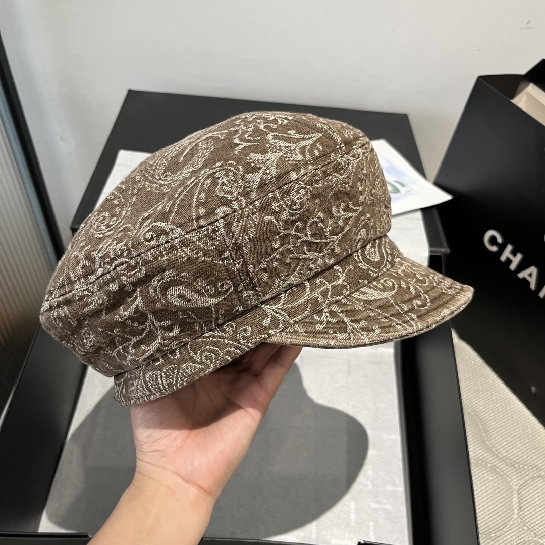 💕Lv新款鸭舌军帽，高级定制，头围57cm