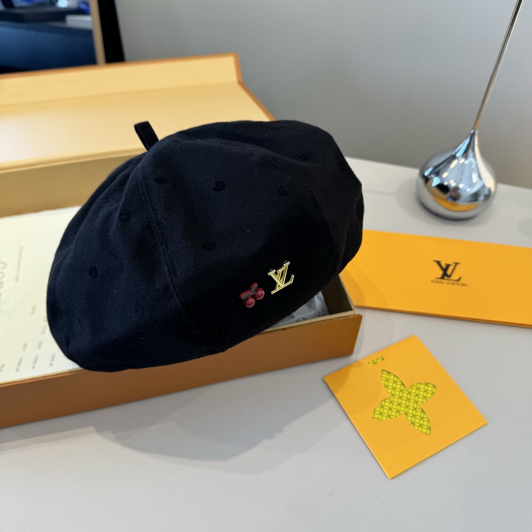 💕Lv路易斯新款贝雷帽