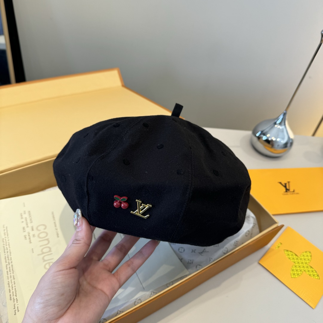 💕Lv路易斯新款贝雷帽