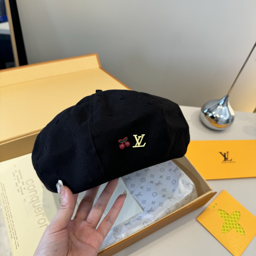 💕Lv路易斯新款贝雷帽