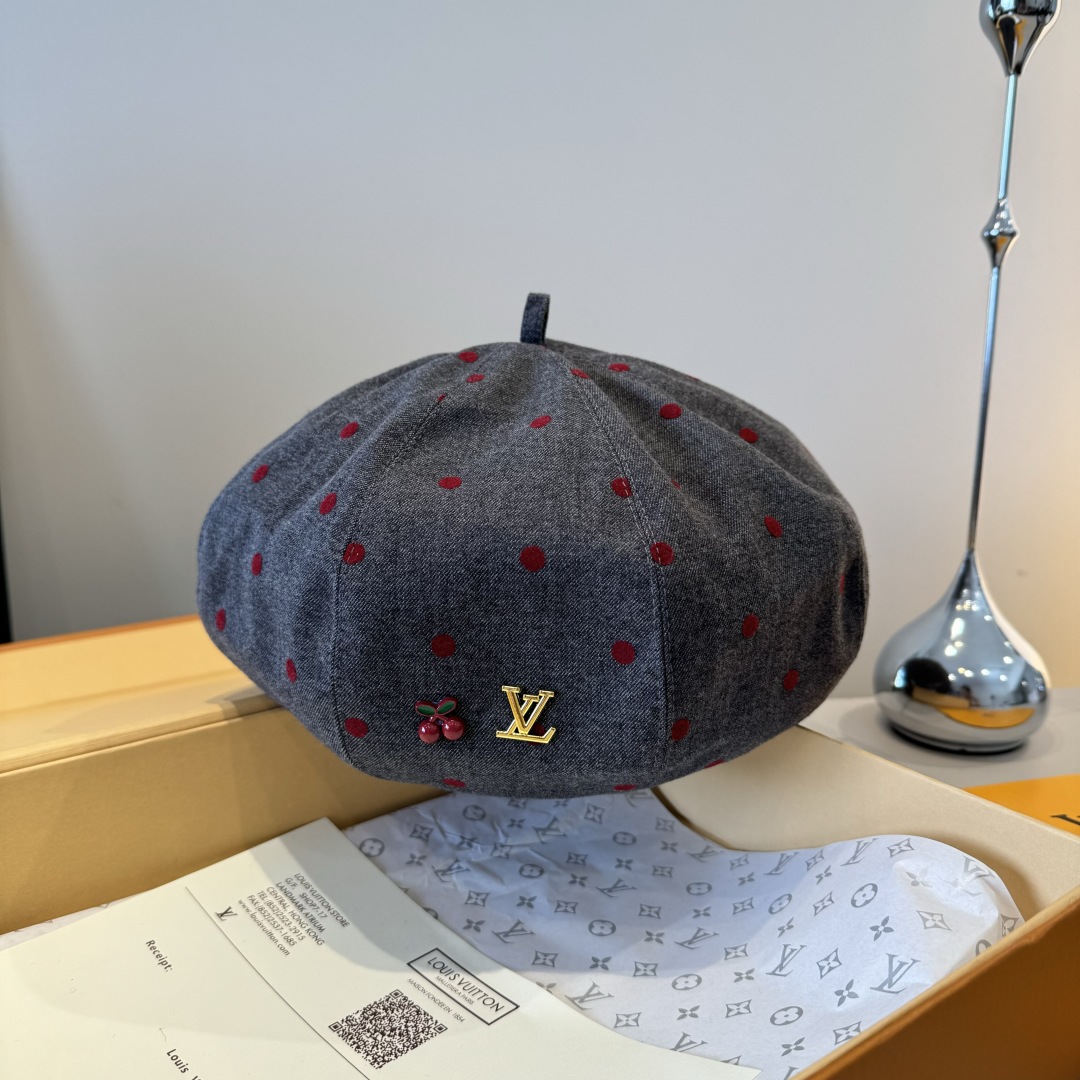 💕Lv路易斯新款贝雷帽