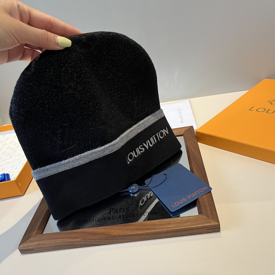 🌾Lv路易威登专柜货，针织毛线帽，男女同款 正品开模
