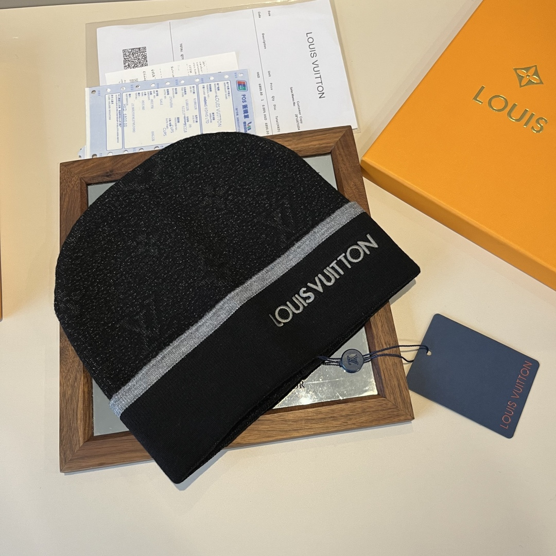 🌾Lv路易威登专柜货，针织毛线帽，男女同款 正品开模
