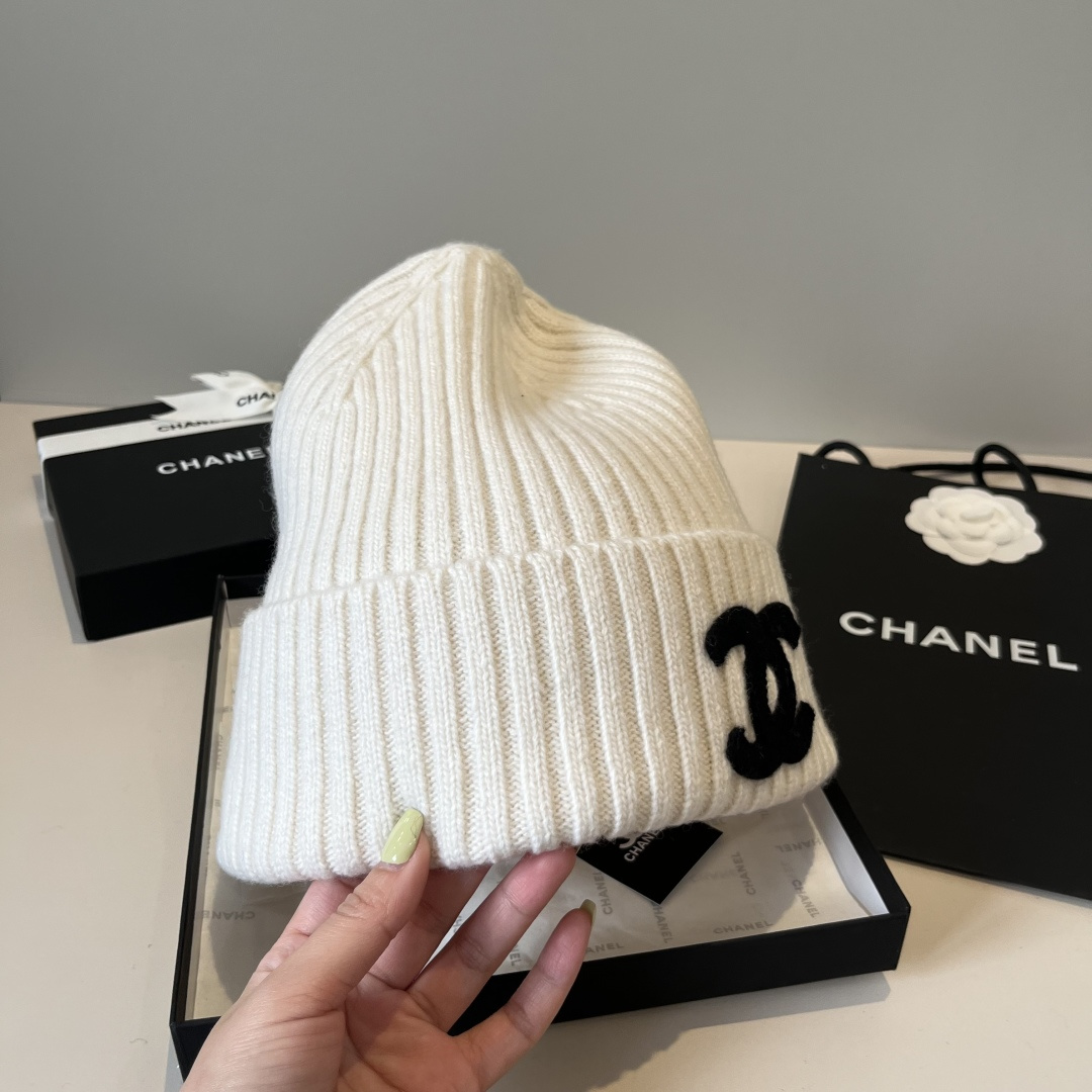 🌾Chanel香奈儿针织毛线帽