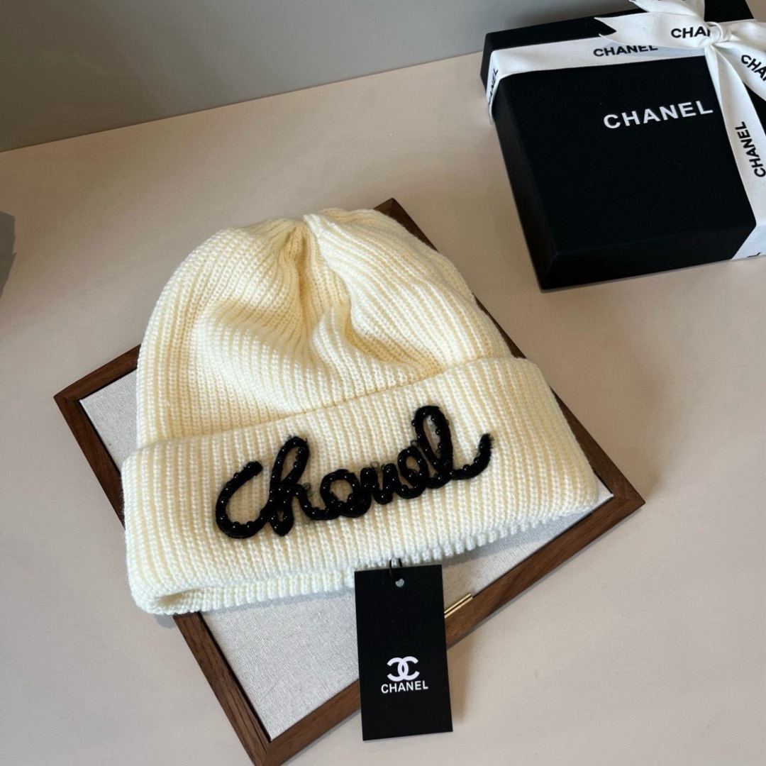 🌾Chanel香奈儿针织毛线帽