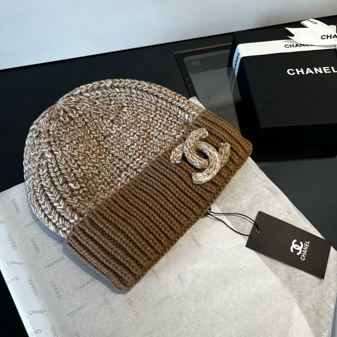 🌾Chanel香奈儿针织毛线帽