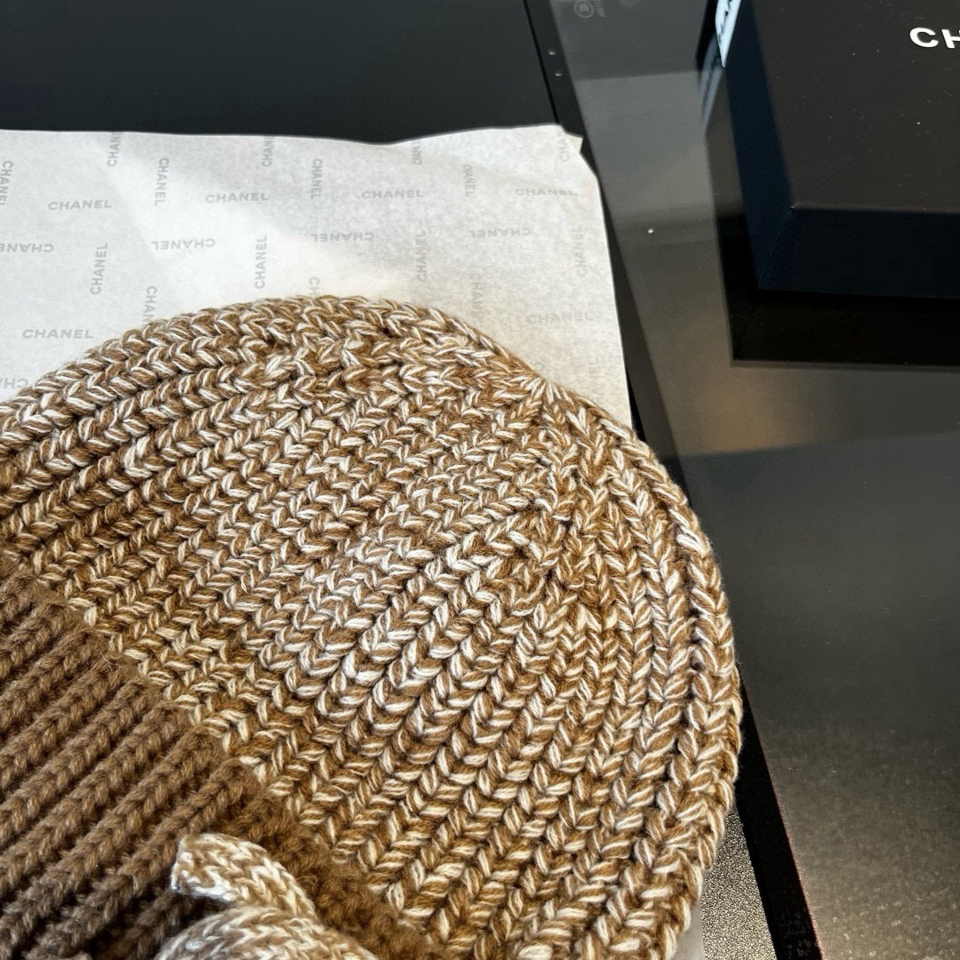 🌾Chanel香奈儿针织毛线帽