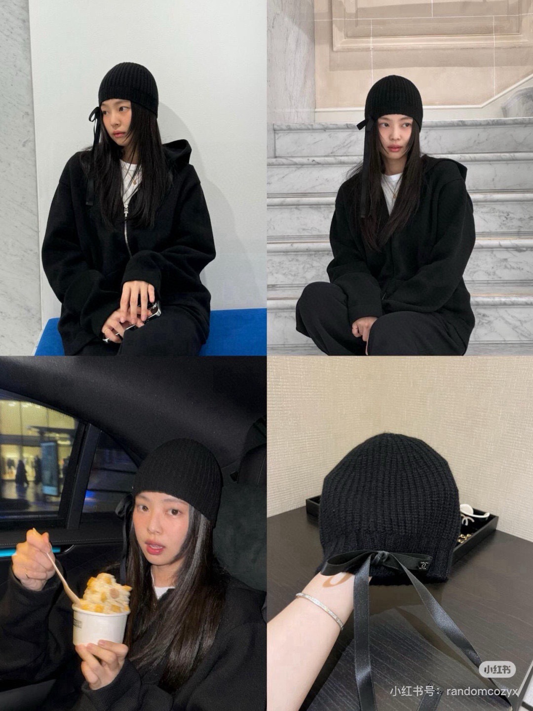 💕Chanel香奈儿针织毛线帽