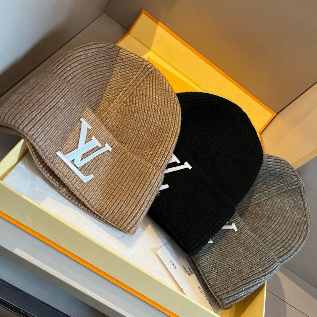 💕LV新款针织毛线帽