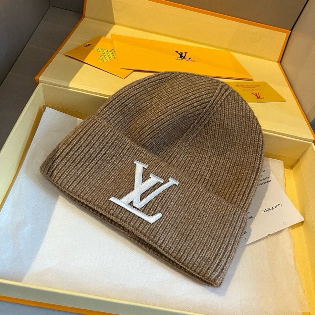 💕LV新款针织毛线帽