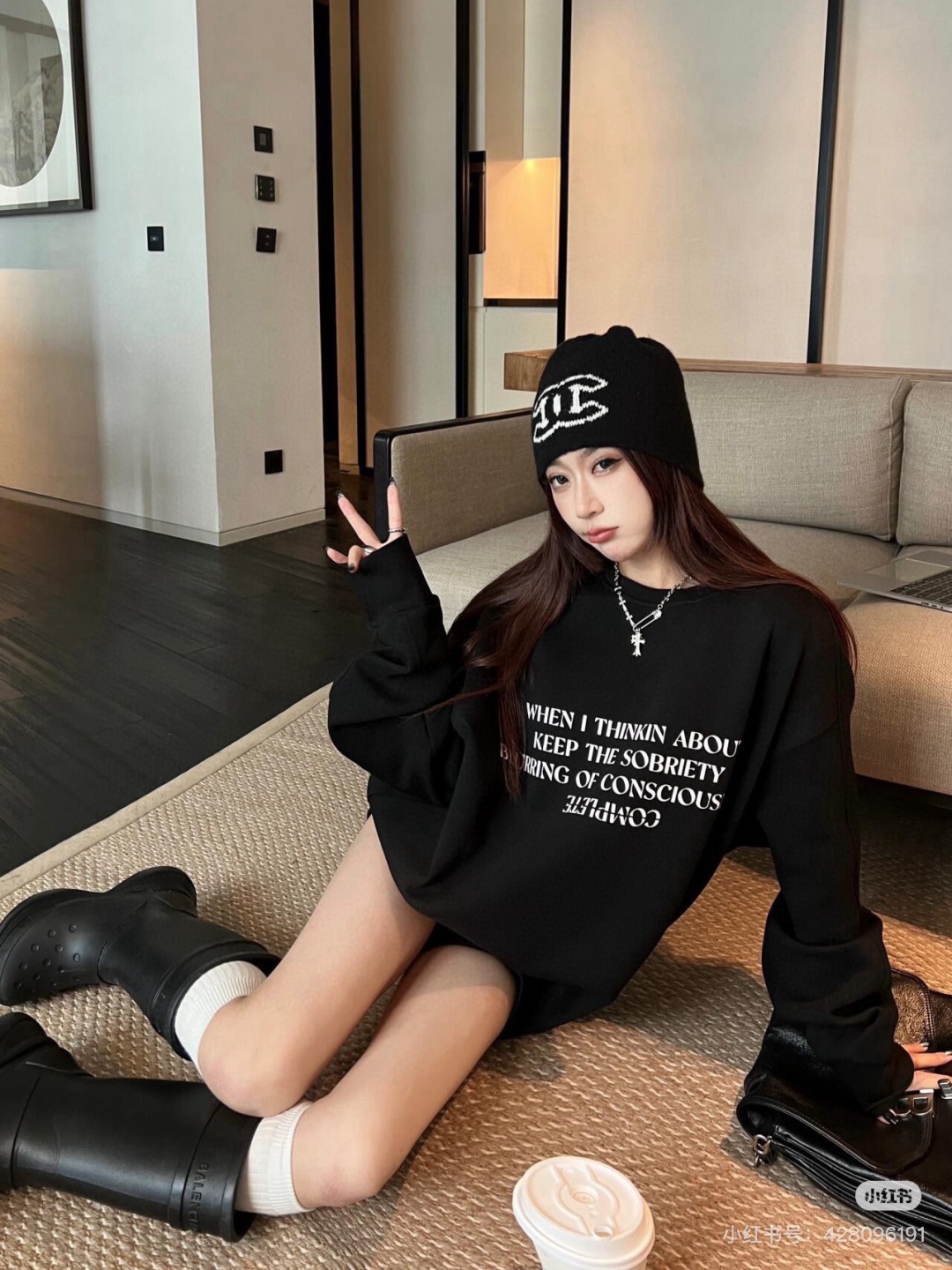 💕Chanel香奈儿针织毛线帽