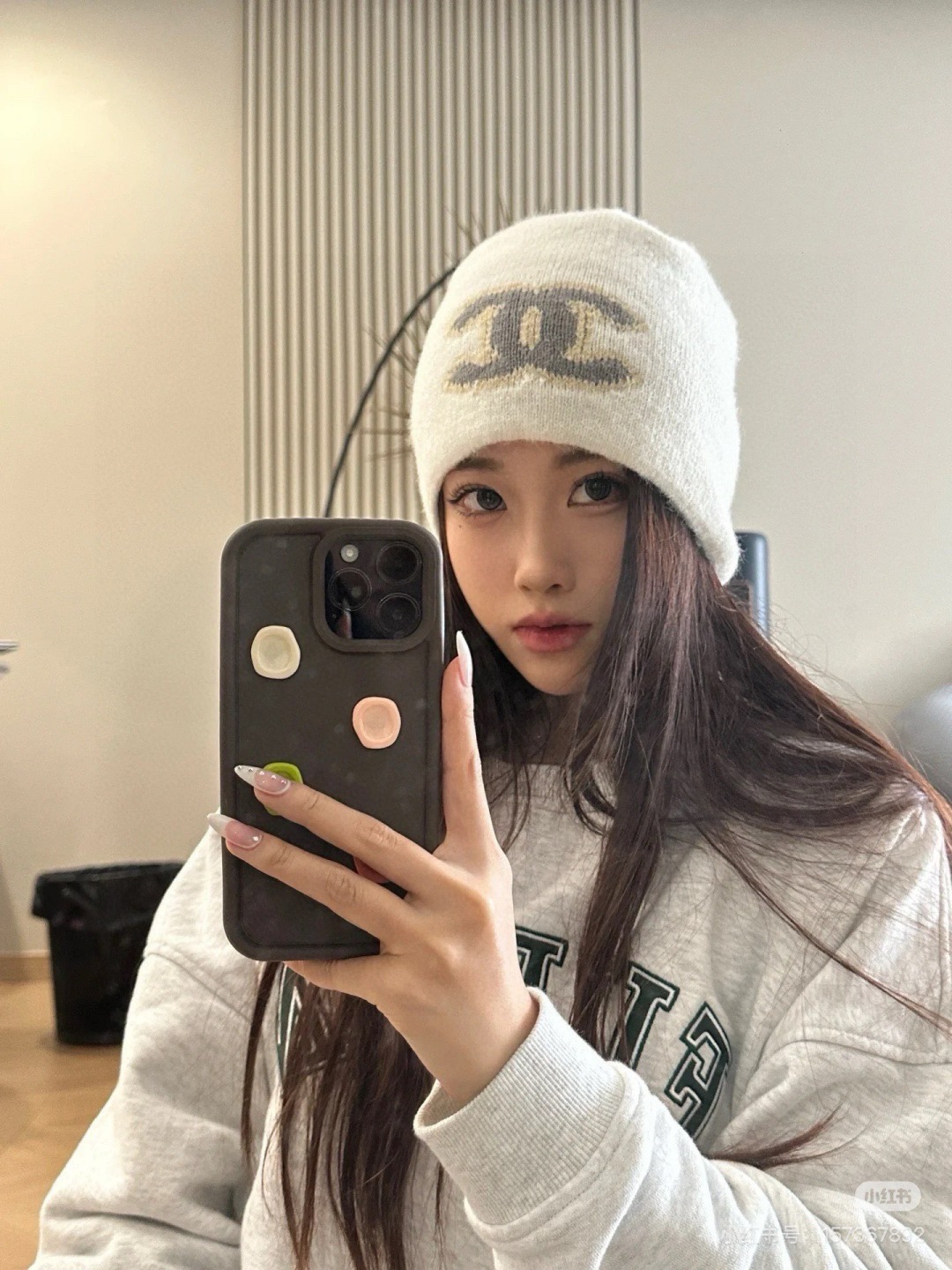 💕Chanel香奈儿针织毛线帽