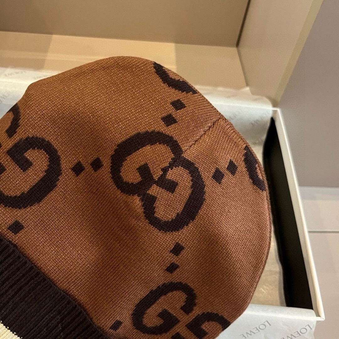 💕Gucci古奇新款针织毛线帽，男女通用