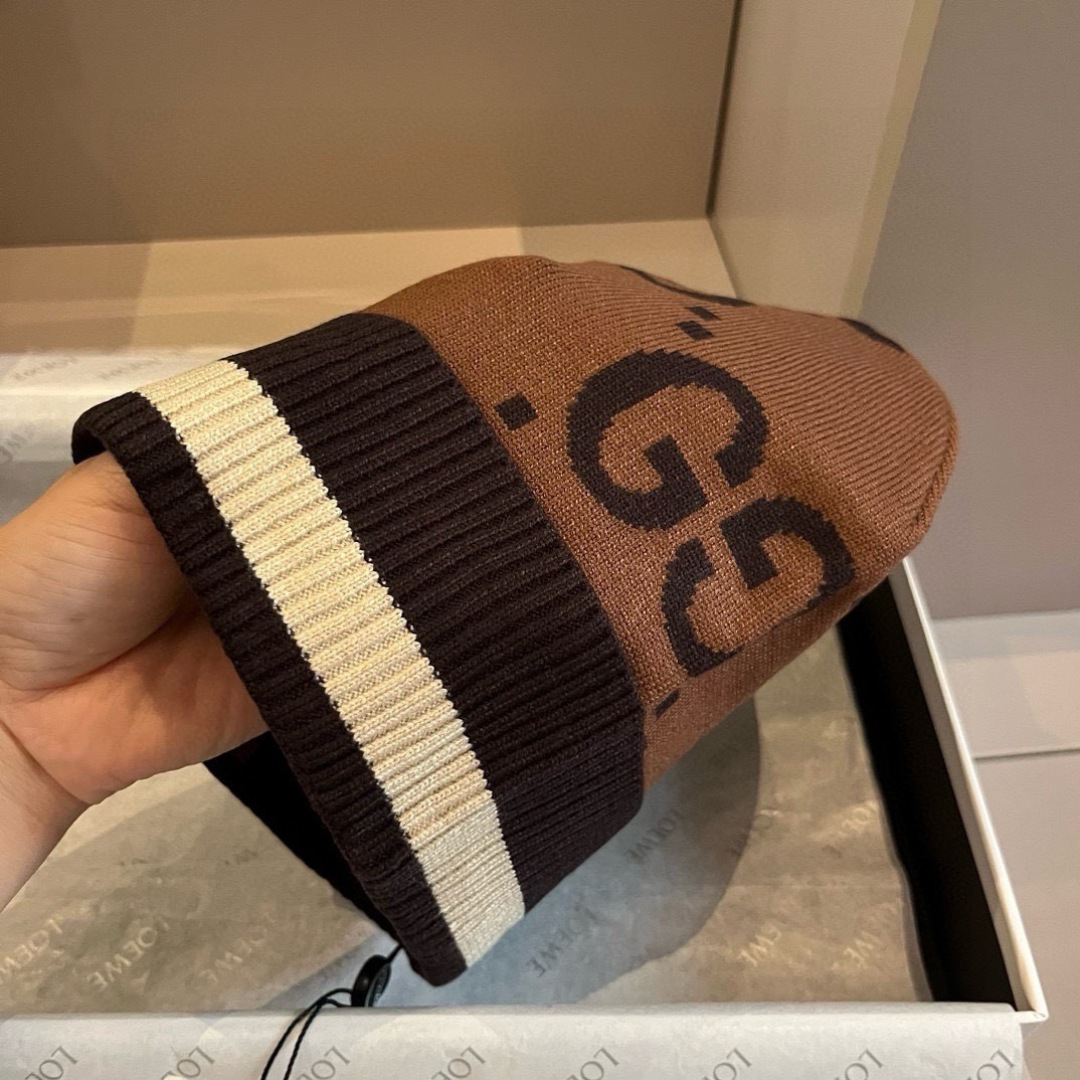 💕Gucci古奇新款针织毛线帽，男女通用