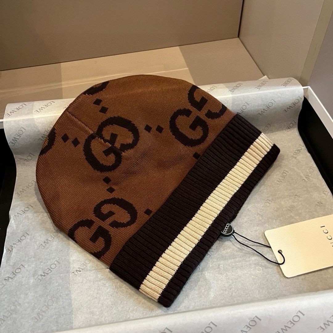 💕Gucci古奇新款针织毛线帽，男女通用