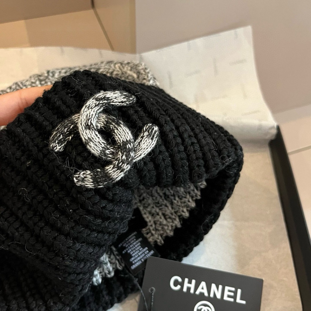 💕Chanel香奈儿毛线帽