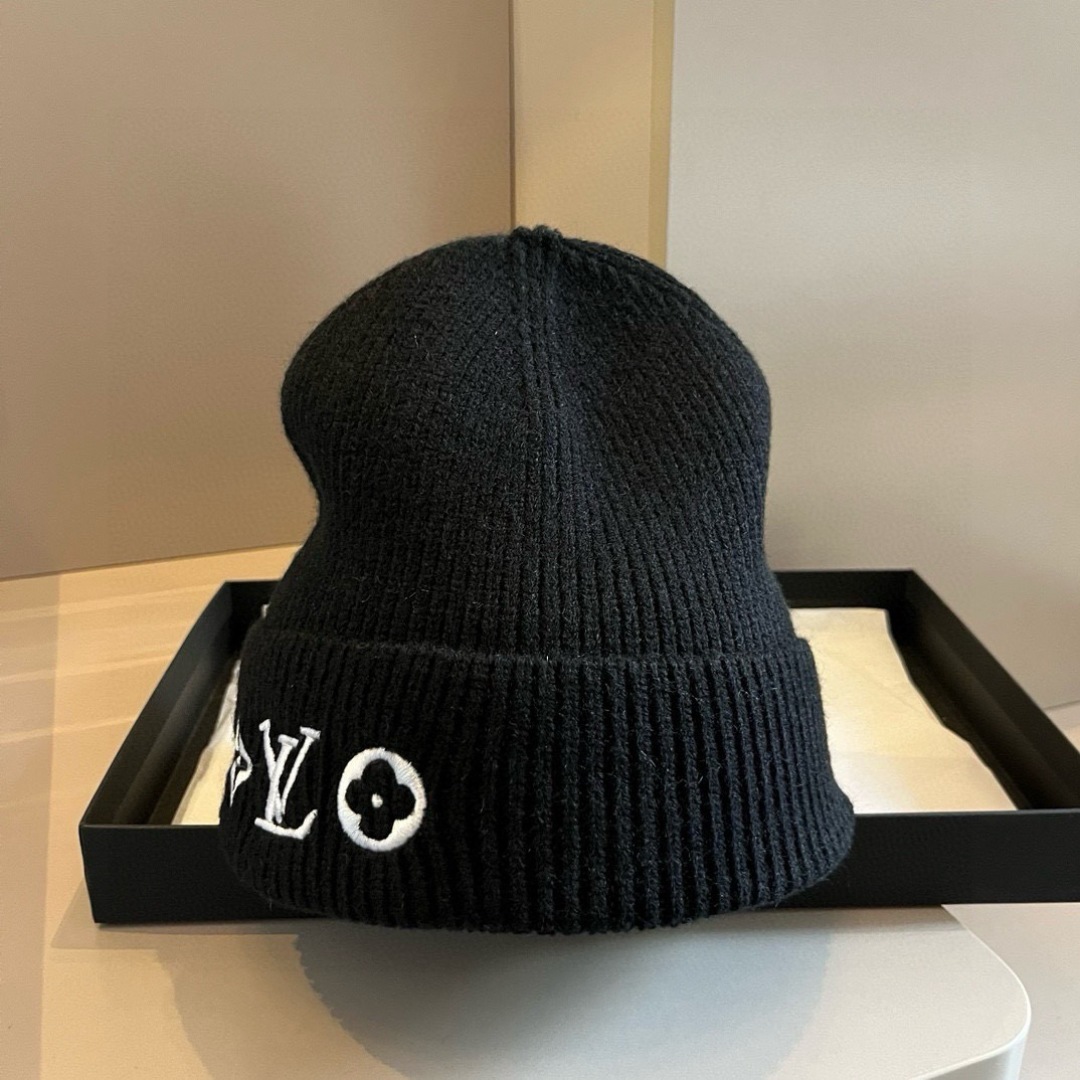 💕LV针织毛线帽