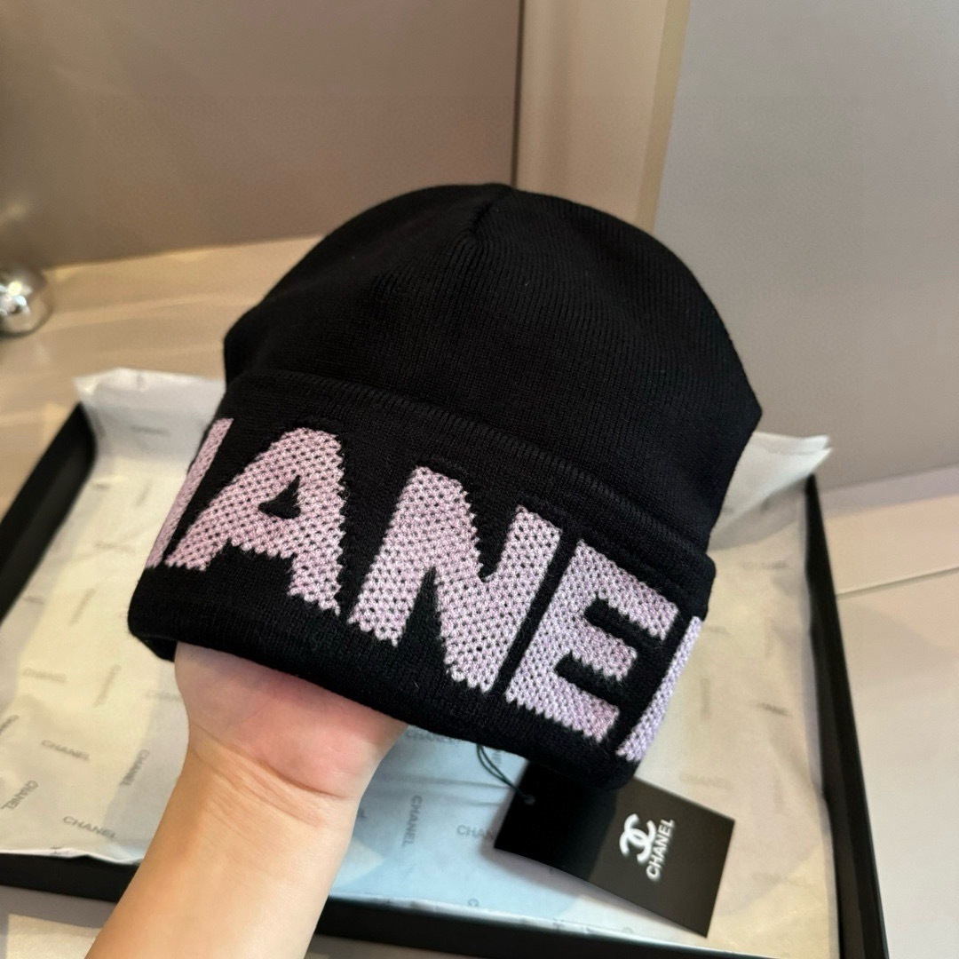💕Chanel香奈儿针织毛线帽