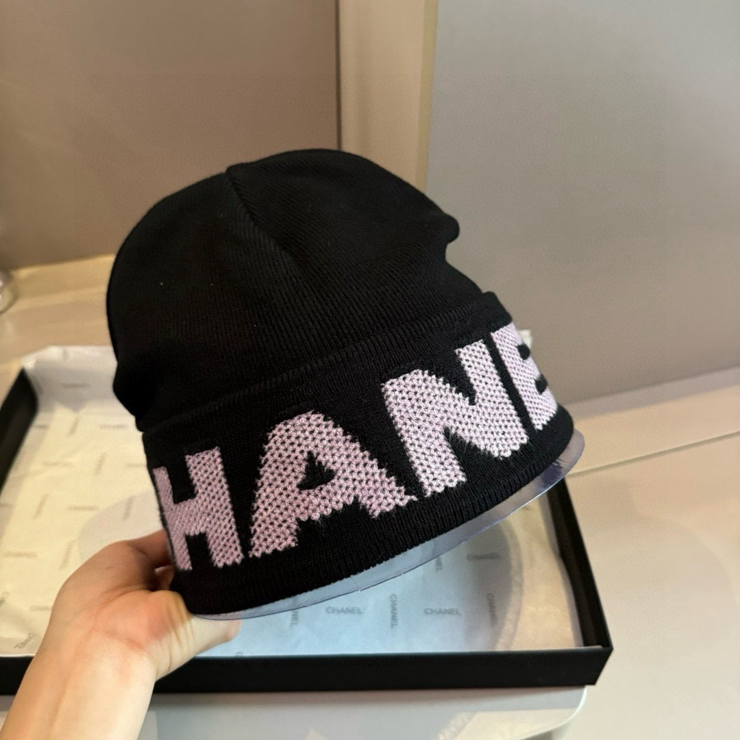 💕Chanel香奈儿针织毛线帽