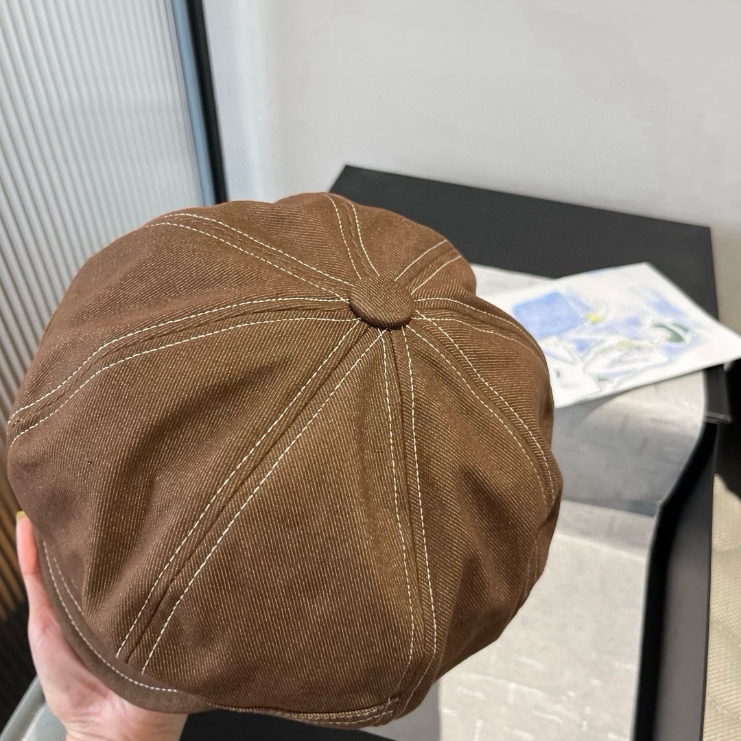💕普拉达新款鸭舌军帽，高级定制，头围57cm