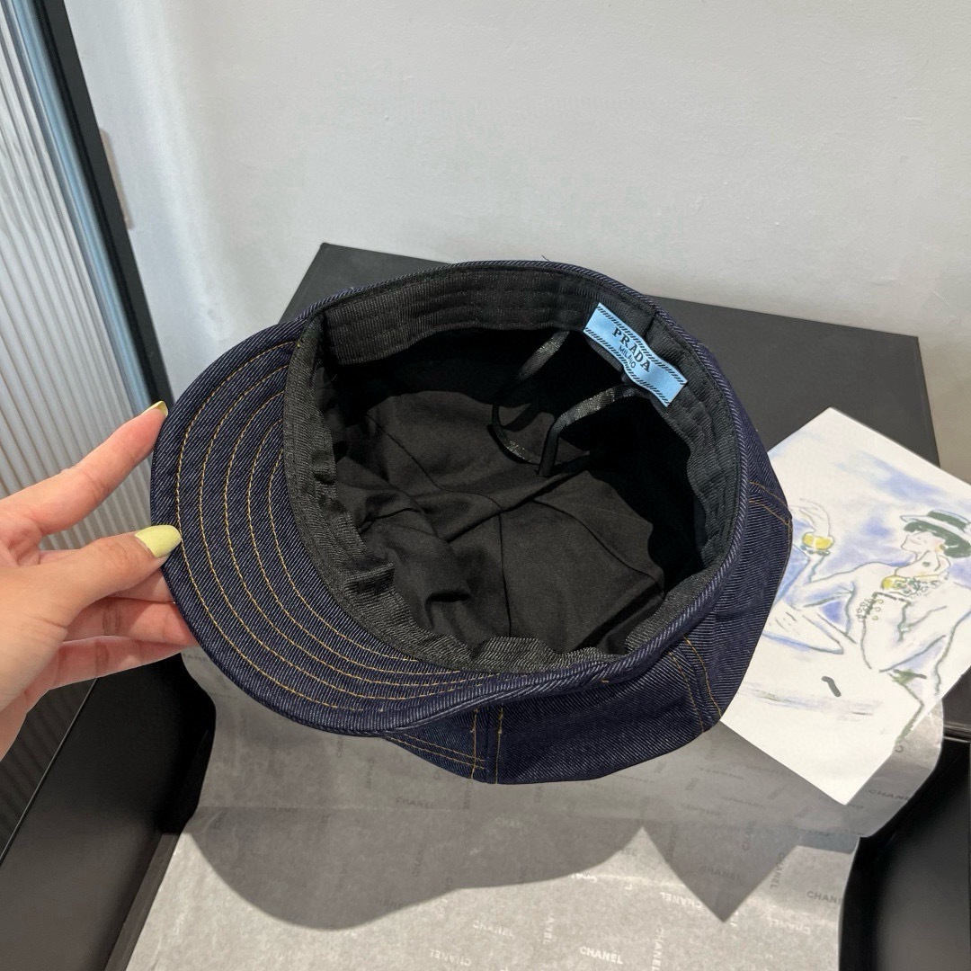 💕普拉达新款鸭舌军帽，高级定制，头围57cm