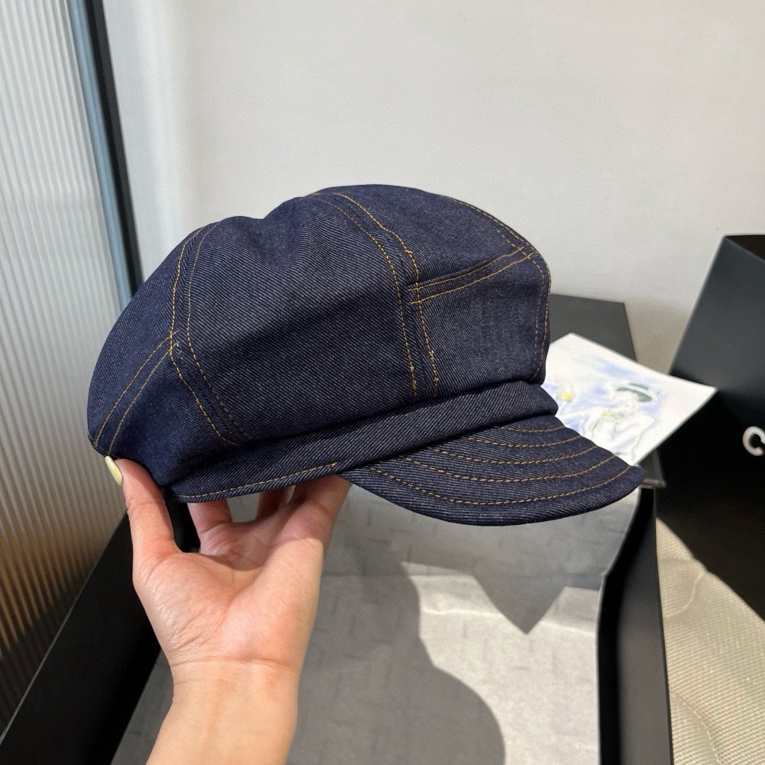 💕普拉达新款鸭舌军帽，高级定制，头围57cm