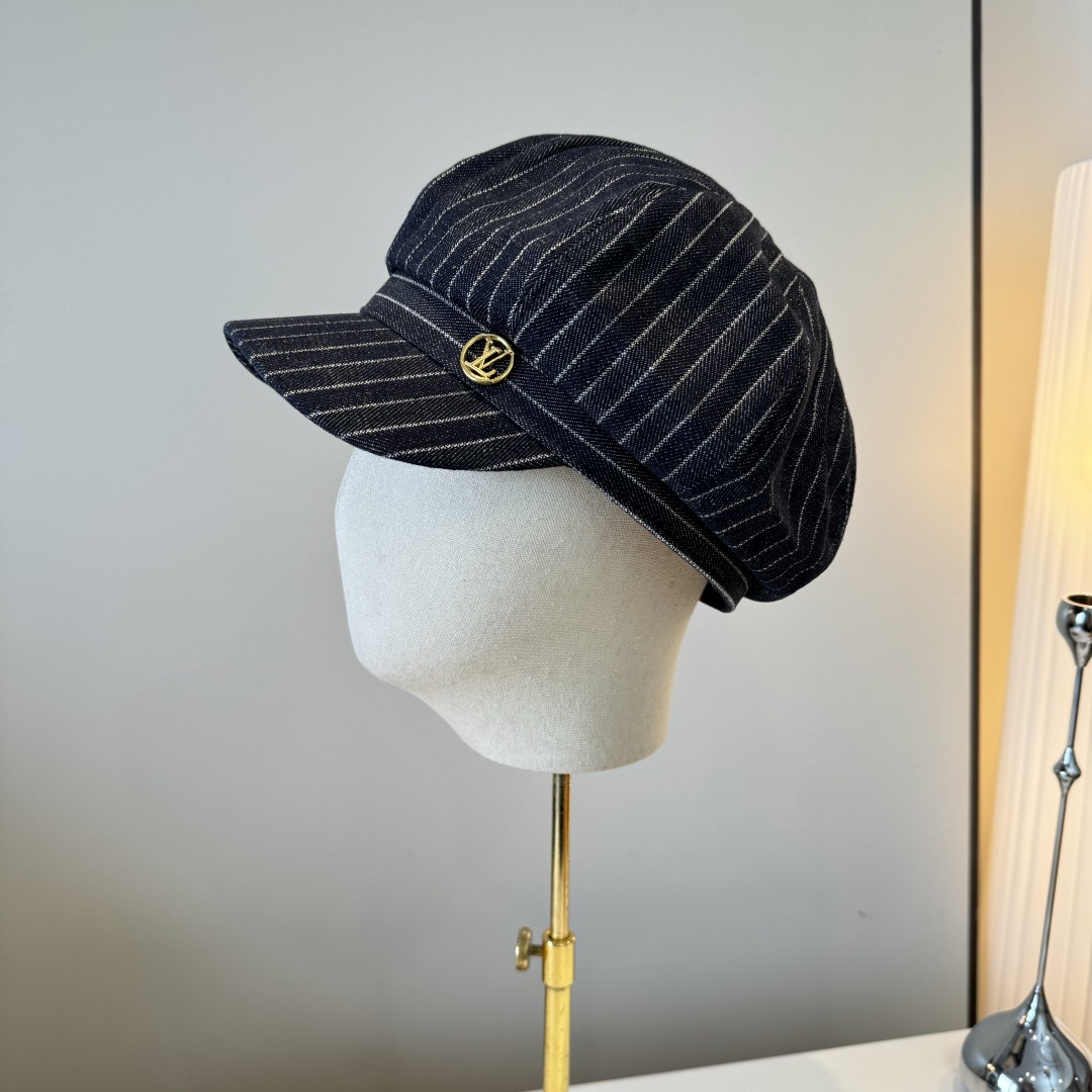 💕LV新款鸭舌军帽，高级定制，头围57cm