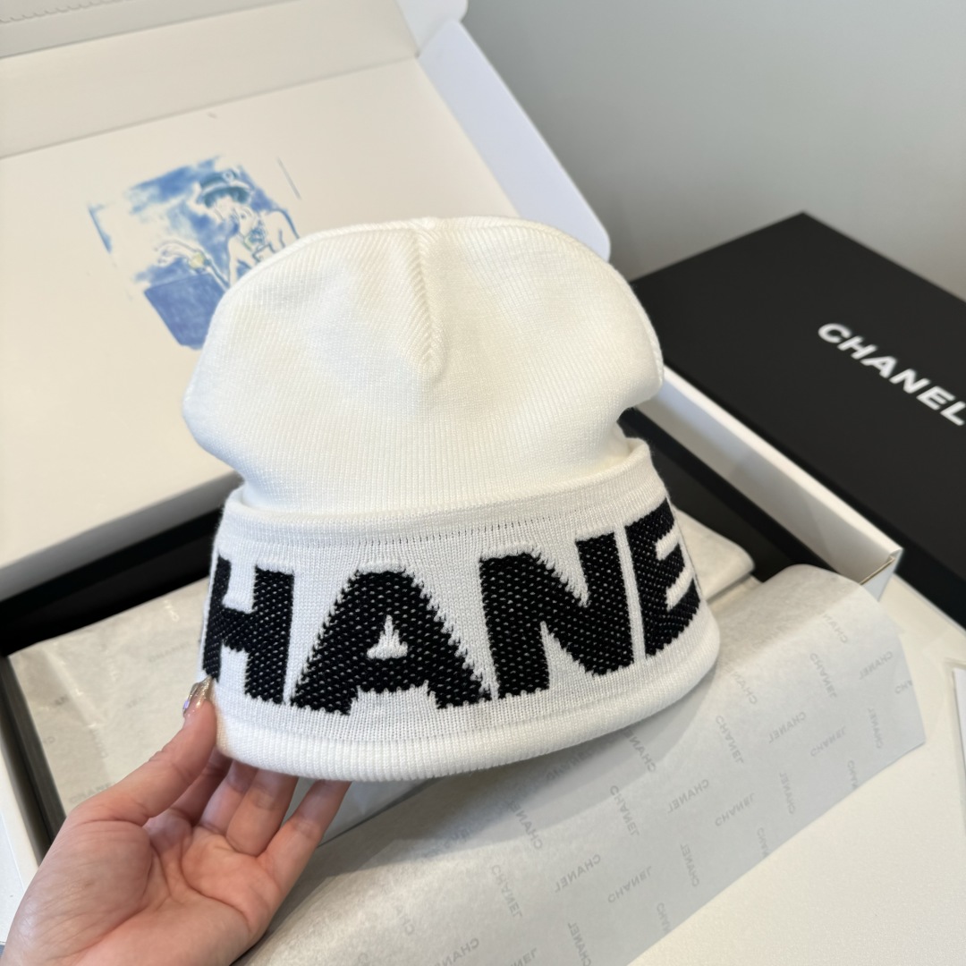 💕Chanel香奈儿针织毛线帽