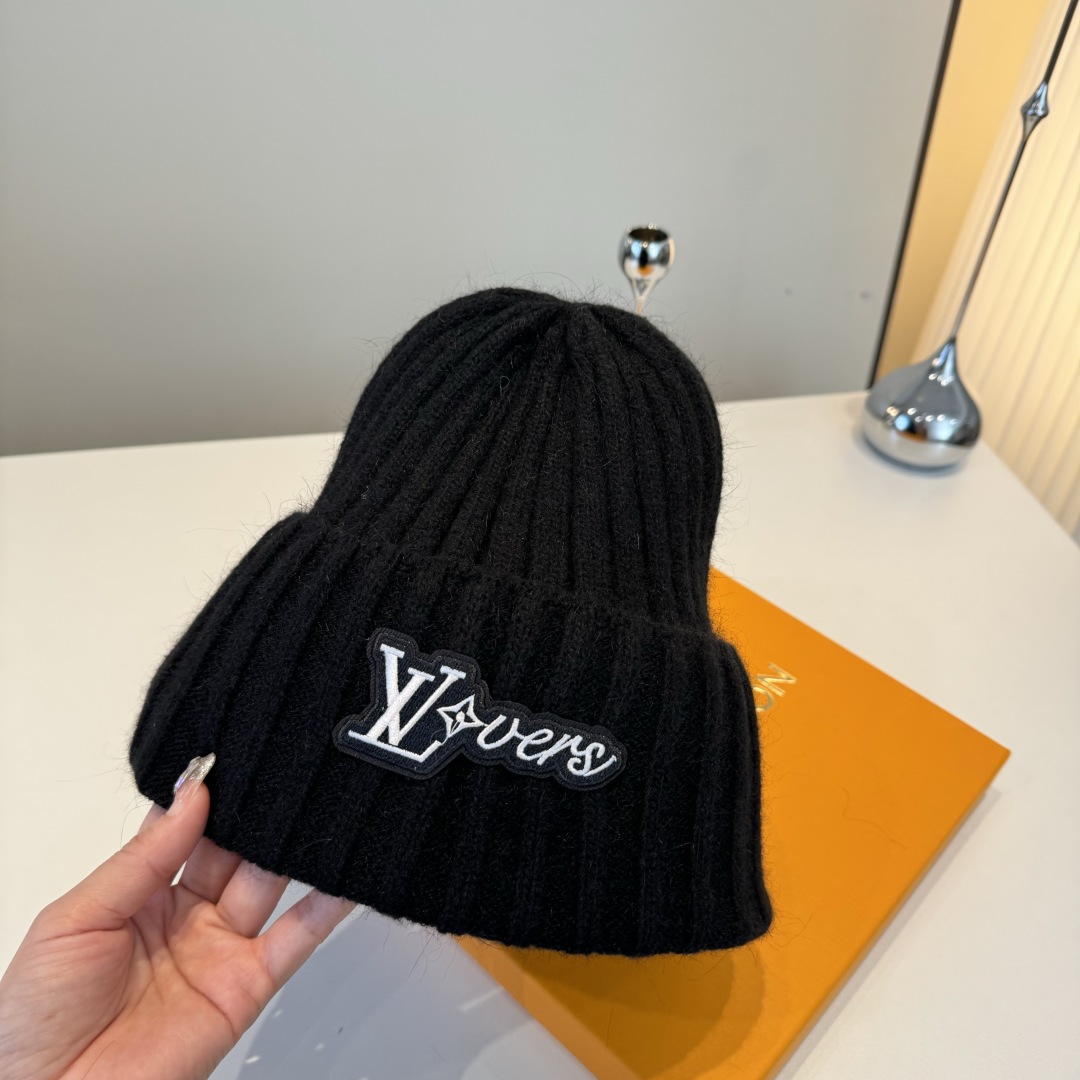 💕Lv路易斯新款针织毛线帽