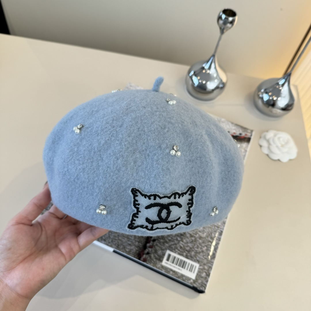 NO:532539,Chanel Chanel wool beret, pumpkin hat, 100% wool fabric, head circumference 57cm hat, fisherman hat baseball hat knit hat, hat, chanel, chanel, espadrilles, hats19860909Chanel香奈儿羊毛贝雷帽,南瓜帽,百分百羊毛面料,头围57cm帽子渔夫帽棒球帽针织帽,帽子,chanel,chanel,espadrilles,hats,hat