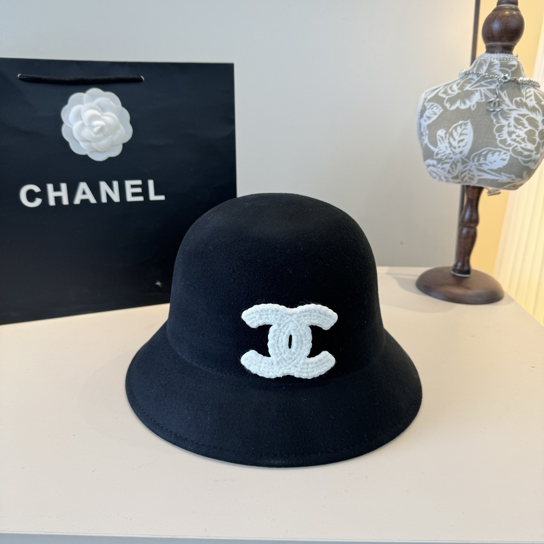 NO:532470,Chanel Chanel basin hat, 100% wool fabric, head circumference 57cm hat, fisherman hat baseball hat knit hat, hat, chanel, chanel, espadrilles, hats19860909Chanel香奈儿盆帽,百分百羊毛面料,头围57cm帽子渔夫帽棒球帽针织帽,帽子,chanel,chanel,espadrilles,hats,hat
