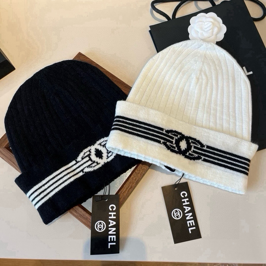 🌾Chanel香奈儿针织毛线帽