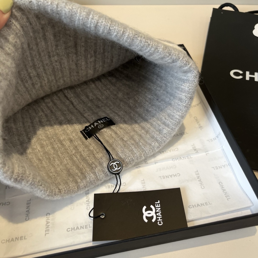 🌾Chanel香奈儿针织毛线帽
