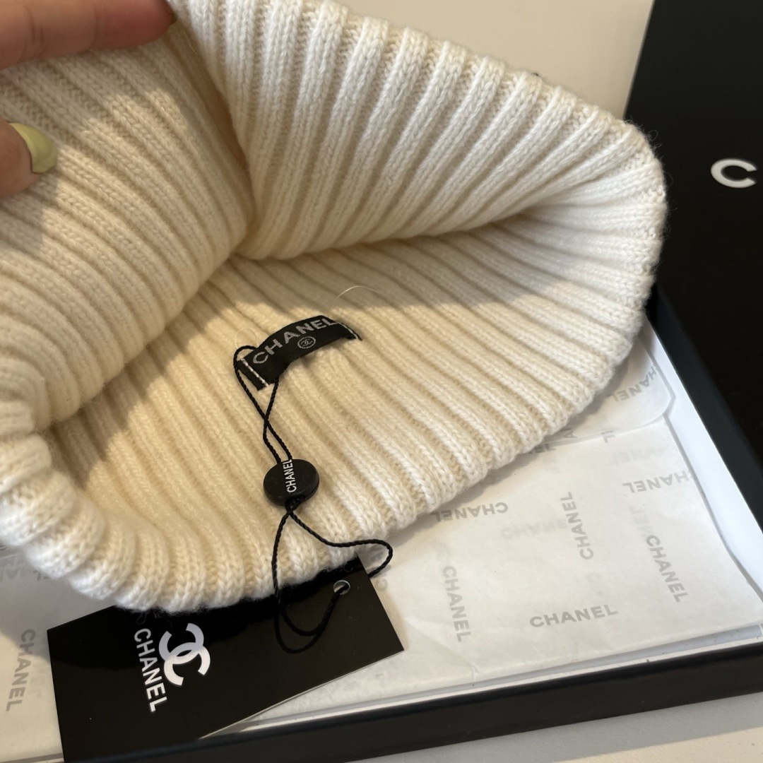 🌾Chanel香奈儿针织毛线帽