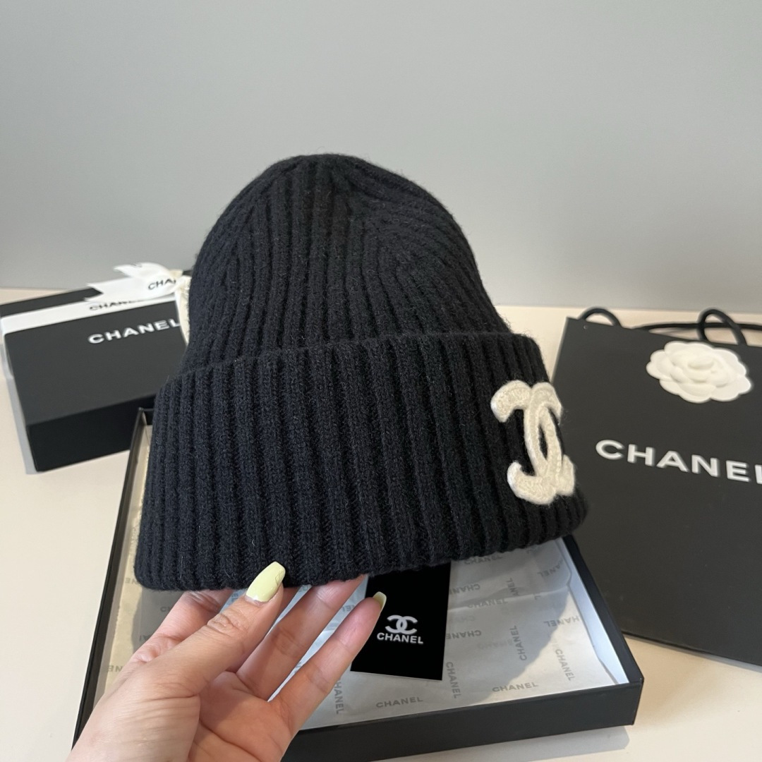 🌾Chanel香奈儿针织毛线帽