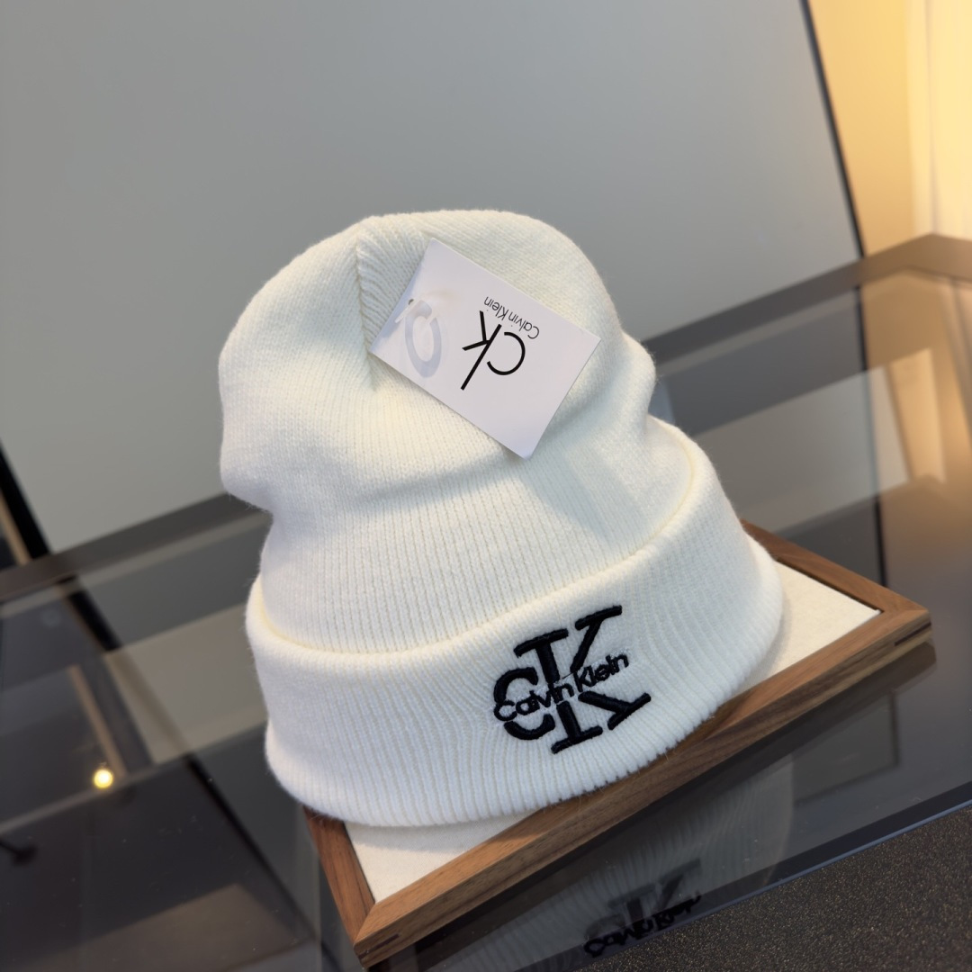 🌾CK潮牌新款毛线帽，头围57cm