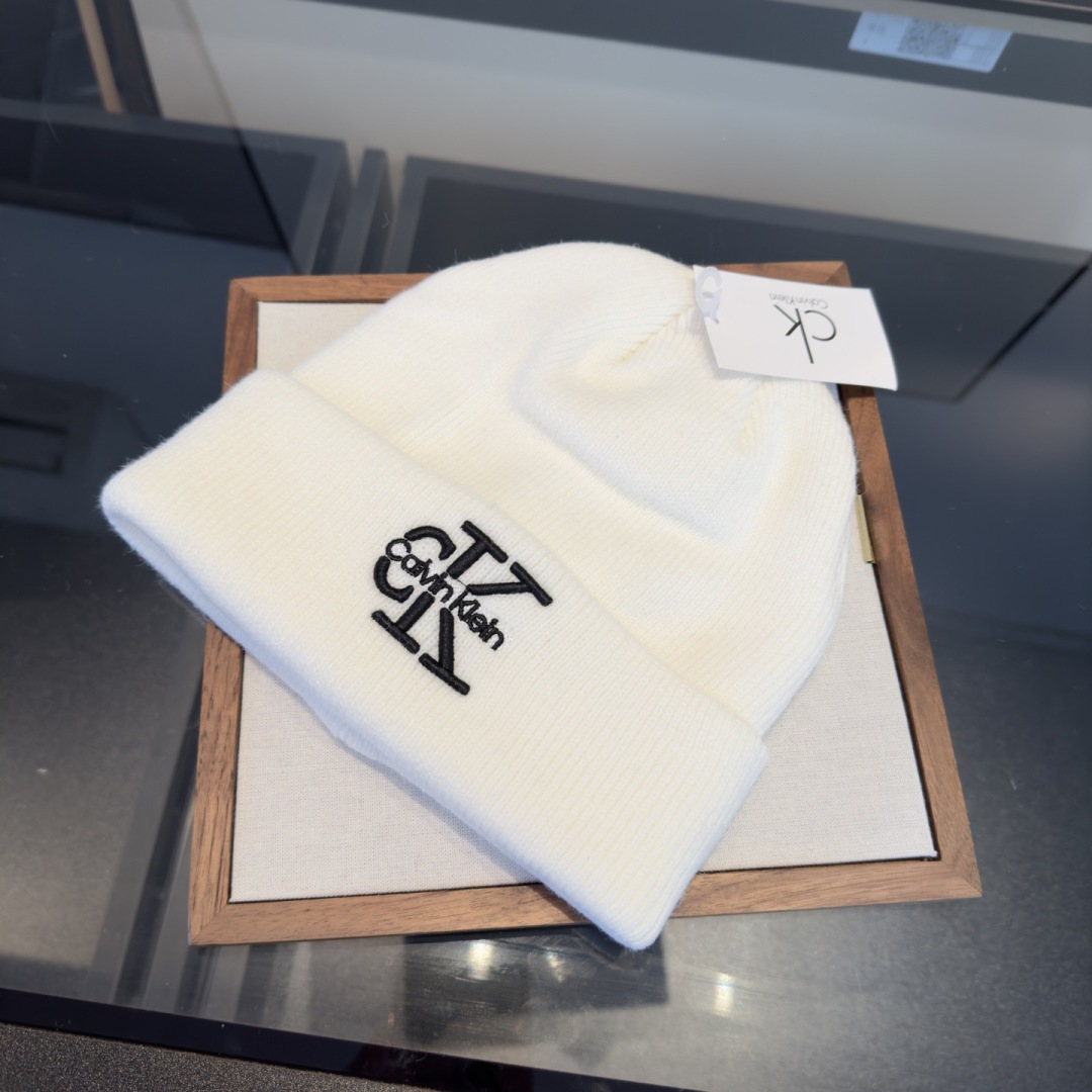 🌾CK潮牌新款毛线帽，头围57cm