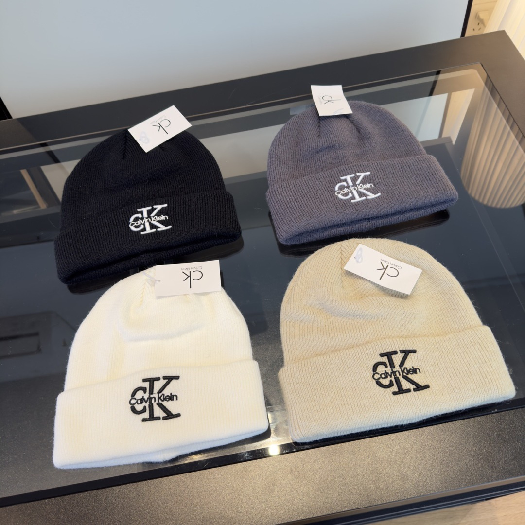 🌾CK潮牌新款毛线帽，头围57cm