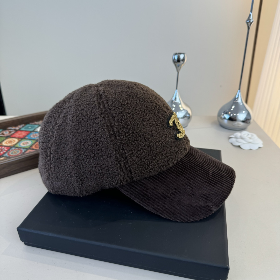 🌾Chanel香奈儿新款鸭舌帽，毛呢帽，头围57cm 可调节